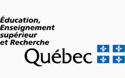 魁北克教育部、魁北克国家教育局和魁北克研究所标志